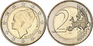 Las monedas de 2 euros más valiosas encontradas en circulación Moneda de 2 euros Grace Kelly de Mónaco 2007