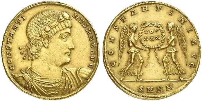 Áureo romano raro - moneda de oro del Imperio Romano de alta rareza