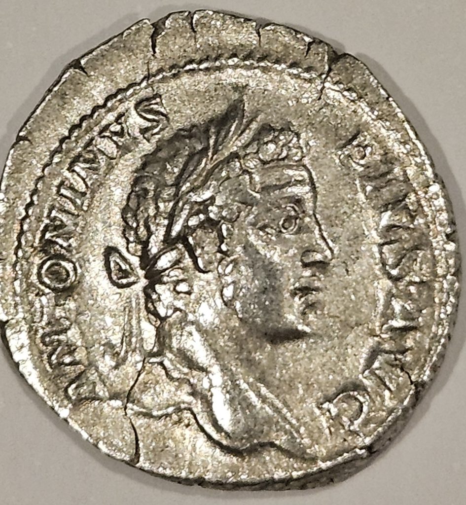 Ancient Roman Silver Denarius Depicting Emperor Caracalla 28198 217 CE29 945x1024