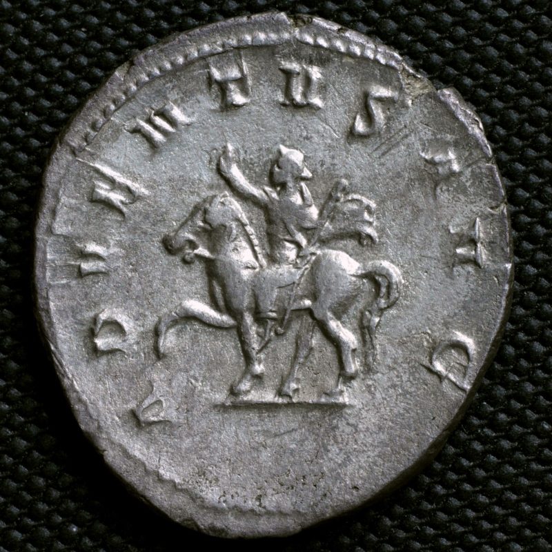 Reverso de un antoniniano de Trajano Decio